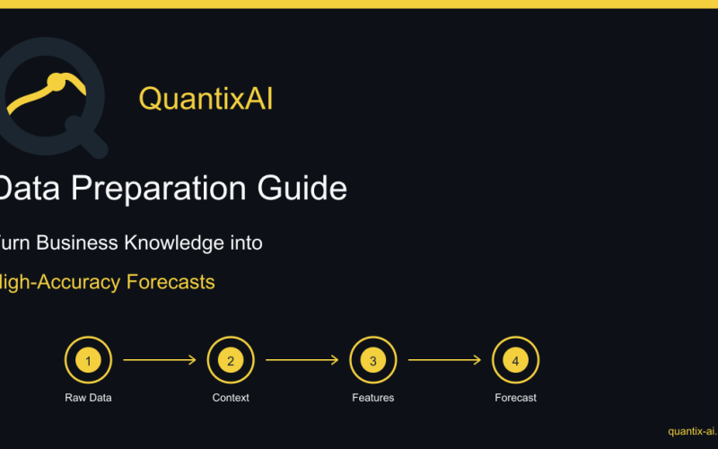 Forecast Data Prep Guideline