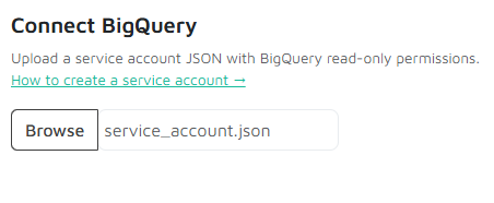 BigQuery Integration: Load Your Data in Seconds